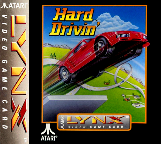 Hard Drivin' (USA, Europe) Lynx Game Cover